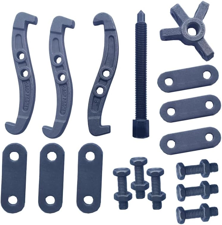 MANNIFEN 3 Jaw-4" Gear Puller,3 Jaw Puller for Pulley Gear Bearing Flywheel Removal(4in) - Image 3